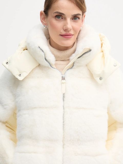 MACKAGE kurtka puchowa kolor beżowy zimowa CASSIDY