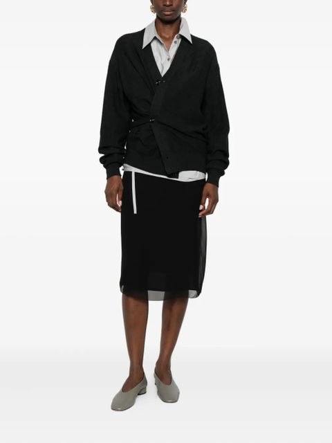 LEMAIRE button-down cardigan - Black - zdjęcie produktu nr 2