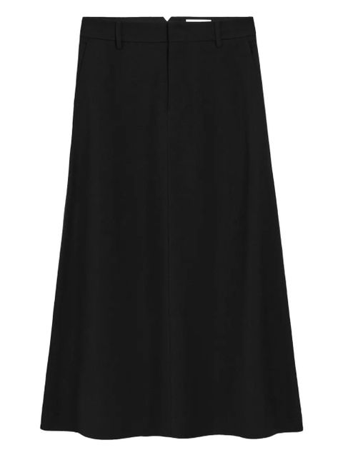AMI Paris A-line midi skirt - Black - zdjęcie produktu nr 1