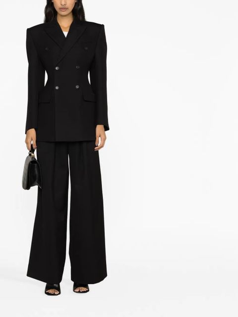 WARDROBE.NYC Contour double-breasted blazer - Black - zdjęcie produktu nr 2