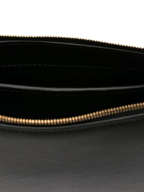 Mulberry Clovelly leather zip-top cross body bag - Black