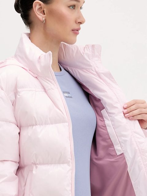 Tommy Jeans kurtka kolor różowy zimowa DW0DW22039