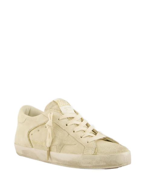 Golden Goose glitter-piping suede sneakers - Neutrals - zdjęcie produktu nr 2