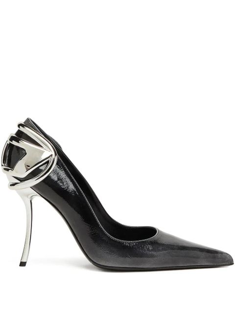 Diesel 105mm D-Ten&Half pumps - Black - zdjęcie produktu nr 1