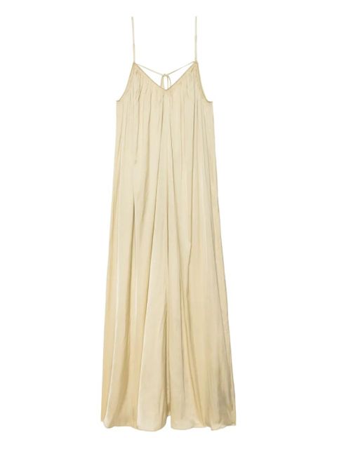 Zadig&Voltaire Ristym spaghetti-strap gathered maxi dress - Neutrals - zdjęcie produktu nr 1