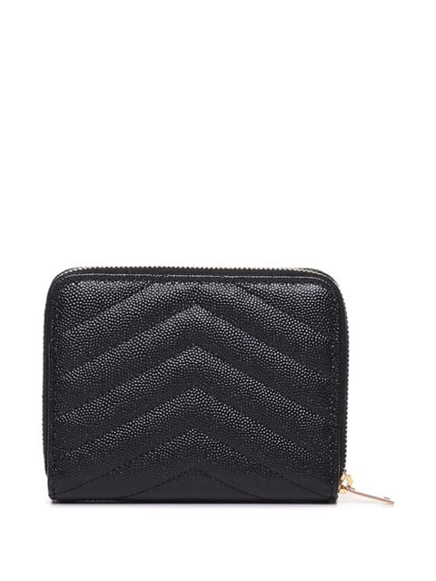Saint Laurent chevron logo wallet - Black - zdjęcie produktu nr 2