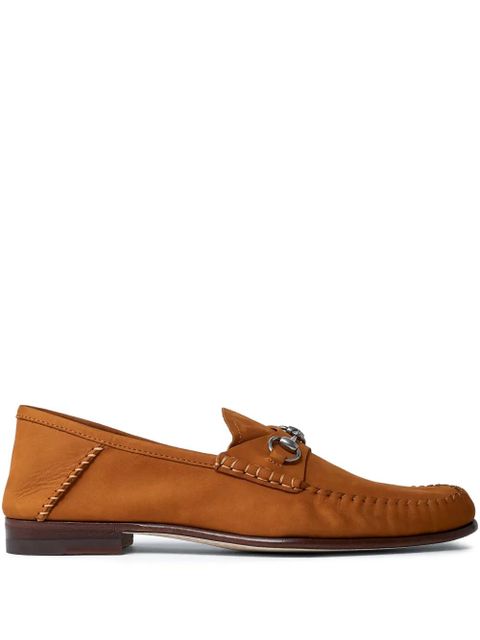 Gucci Horsebit almond-toe loafers - Brown - zdjęcie produktu nr 1