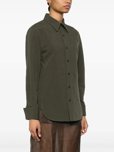 Saint Laurent Cassandre shirt - Green