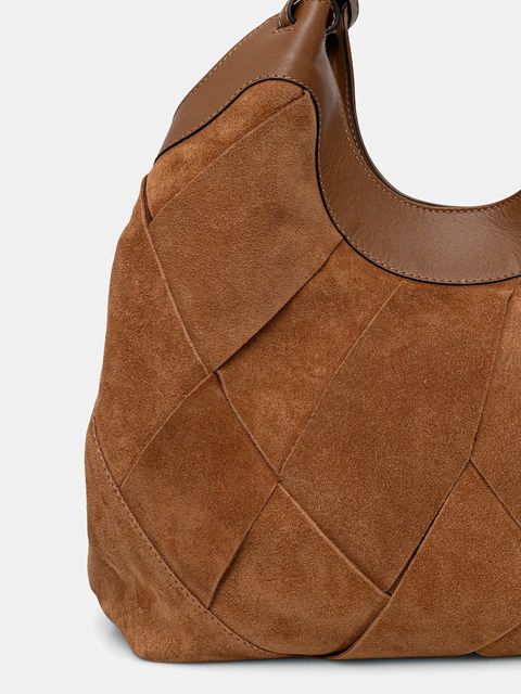 Gianni Chiarini torebka zamszowa DUA