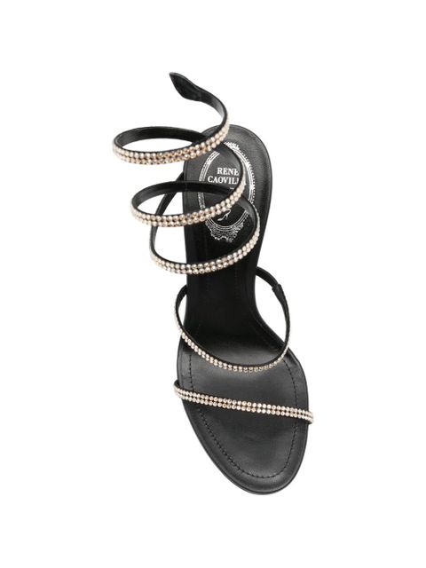 René Caovilla Cleo heeled sandals - Black