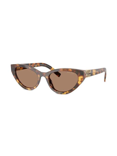 Miu Miu Eyewear cat-eye sunglasses - Brown - zdjęcie produktu nr 2