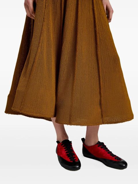 Proenza Schouler Tavia midi skirt - Brown