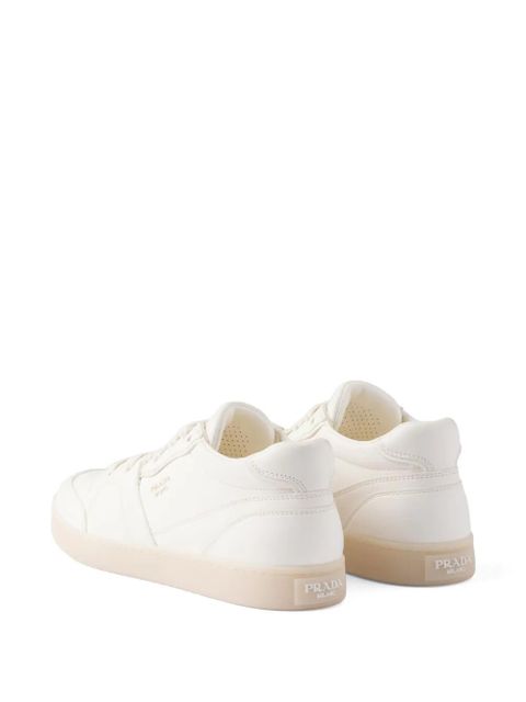 Prada leather sneakers - Neutrals - zdjęcie produktu nr 2