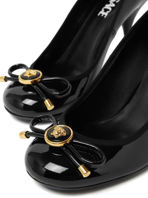 Versace 85mm Opera Bow pumps - Black