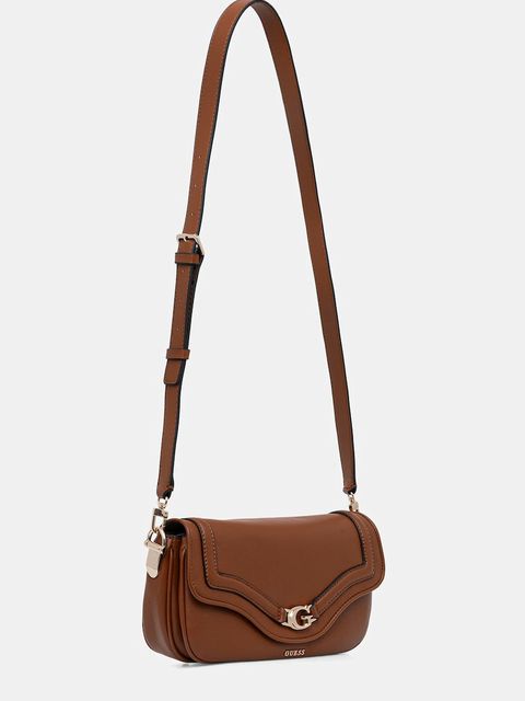 Guess torebka DEA kolor brązowy HWBG79 93200