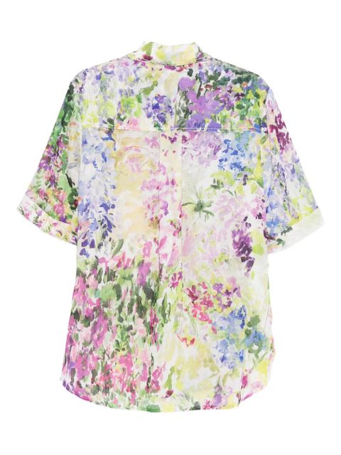 Aje Adina floral shirt - Pink