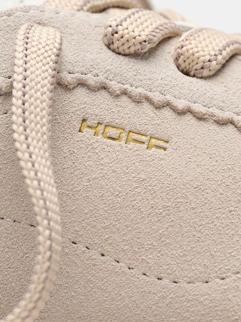Hoff sneakersy zamszowe BRIDGE FL BEIGE