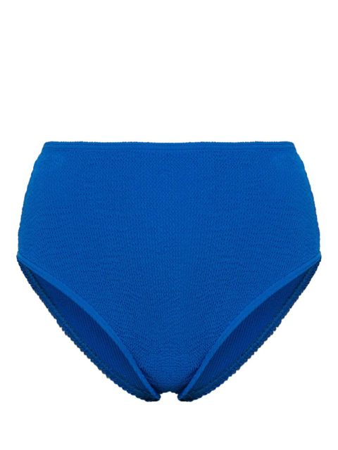 Bond-eye Palmer seersucker bikini bottoms - Blue - zdjęcie produktu nr 1