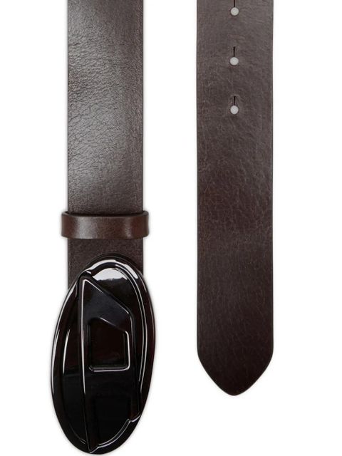 Diesel B-1DR oval-buckle belt - Brown - zdjęcie produktu nr 2