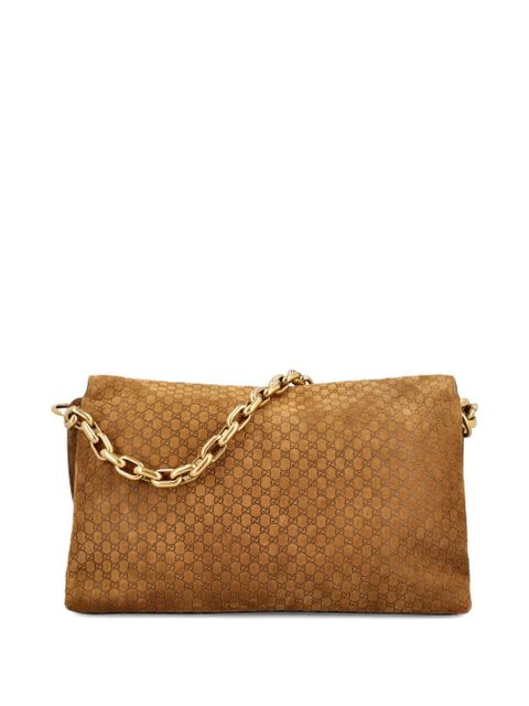 Gucci large GG chain shoulder bag - Brown - zdjęcie produktu nr 2