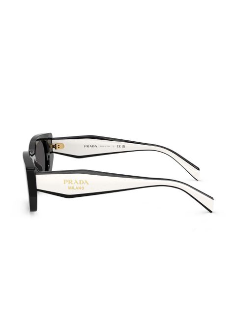 Prada Eyewear rectangle-frame sunglasses - Black