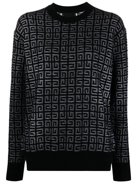 Givenchy 4G jacquard-knit jumper - Black - zdjęcie produktu nr 1