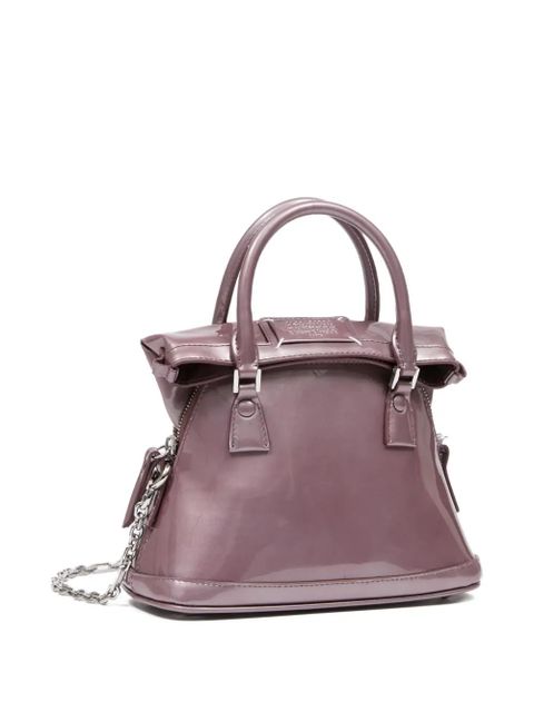 Maison Margiela mini 5AC tote bag - Purple