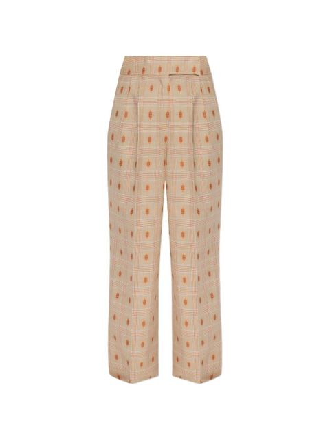 ETRO checked trousers - Neutrals