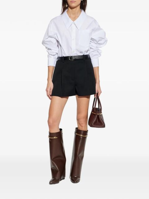 Givenchy pleated shorts - Black