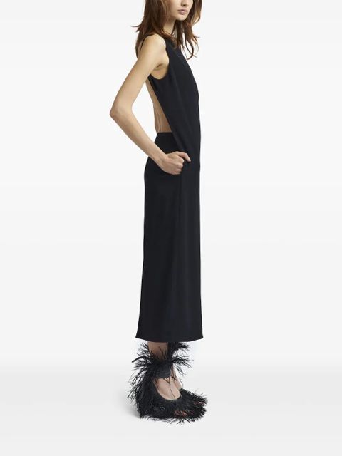 16Arlington Veli midi dress - Black