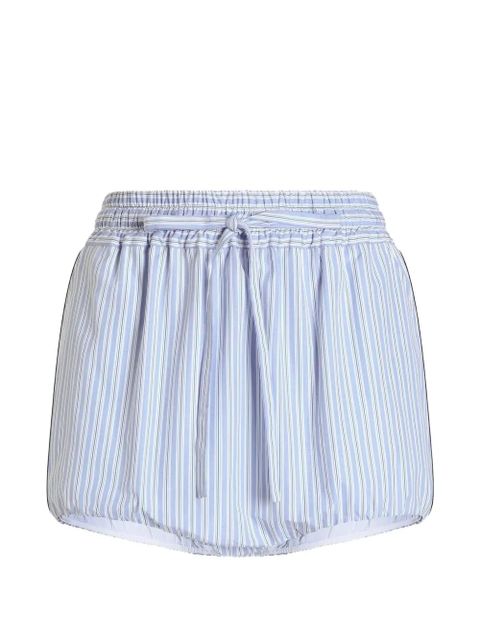 Dolce & Gabbana striped drawstring-dastening shorts - Blue - zdjęcie produktu nr 1