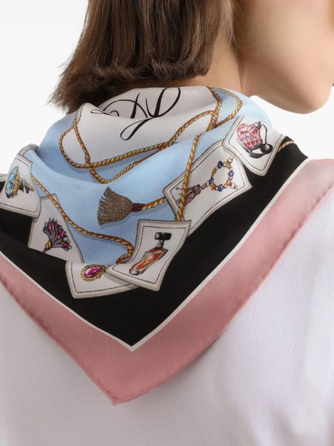 Dolce & Gabbana scarf-wrapped T-shirt - White