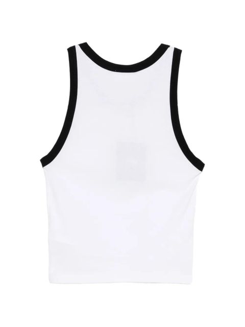 GCDS sleeveless round-neck tank top - White - zdjęcie produktu nr 2