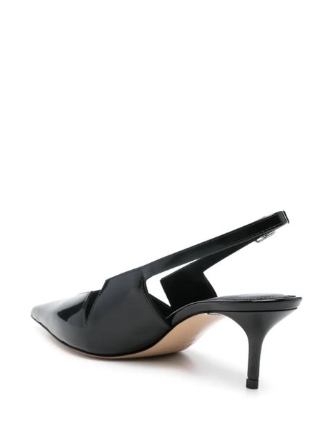 Coperni 65mm cut-out pumps - Black