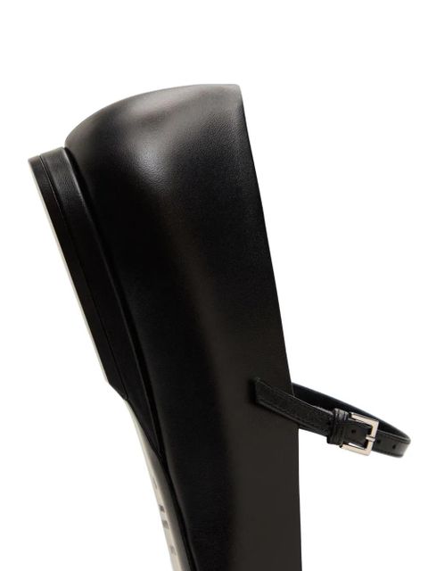 LouLou de Saison Alice pointed-toe ballet flats - Black