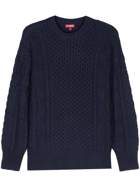 STAUD Tracy sweater - Blue - zdjęcie produktu nr 1