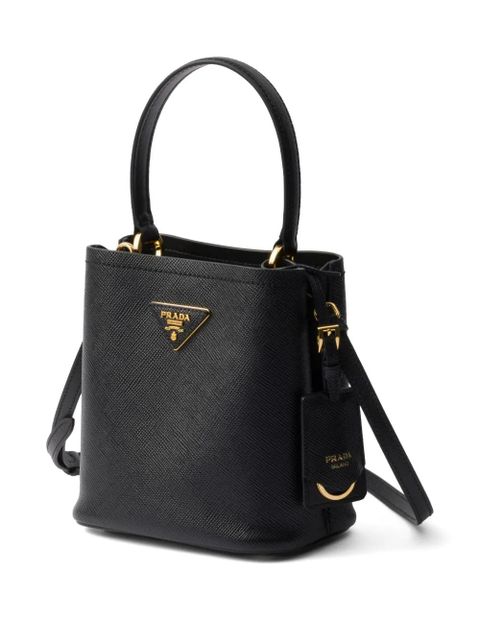Prada mini Panier tote bag - F0002 BLACK