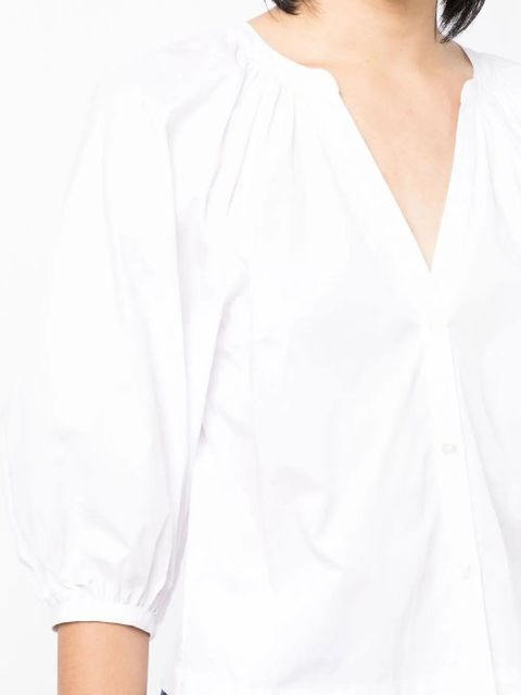 STAUD Dill button-up shirt - White