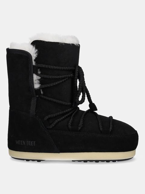 Moon Boot śniegowce zamszowe MB EVX BOOT SUEDE / SHEARLING - zdjęcie produktu nr 1