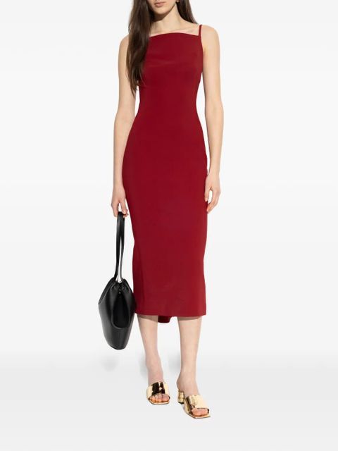 Givenchy square-neck midi dress - Red - zdjęcie produktu nr 2