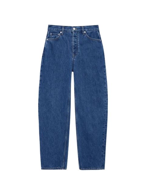 ANINE BING Fritz logo-patch jeans - Blue - zdjęcie produktu nr 1