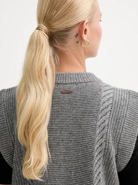 Levi's kamizelka z dodatkiem wełny damski kolor szary ciepły 0038D