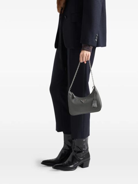 Prada Re-Edition 2005 Re-Nylon shoulder bag - Grey - zdjęcie produktu nr 2