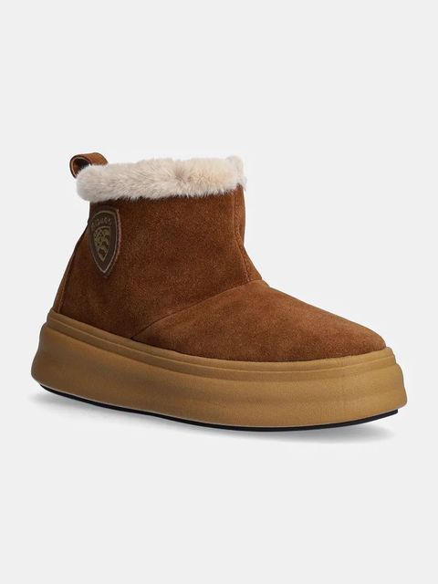 Blauer śniegowce zamszowe EMERY kolor brązowy F4EMERY02.SUE