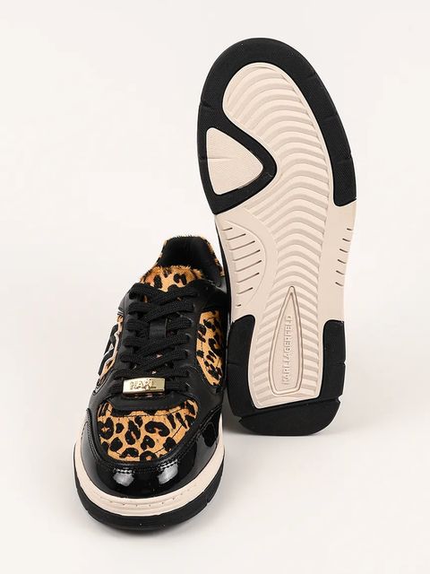 Karl Lagerfeld sneakersy KOURTNEY damskie kolor czarny KL63026