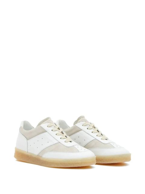 MM6 Maison Margiela court panelled sneakers - White - zdjęcie produktu nr 2