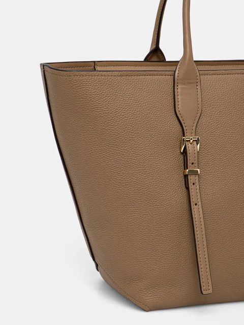 MICHAEL Michael Kors torebka skórzana kolor beżowy 30R5G9OT7L - zdjęcie produktu nr 2