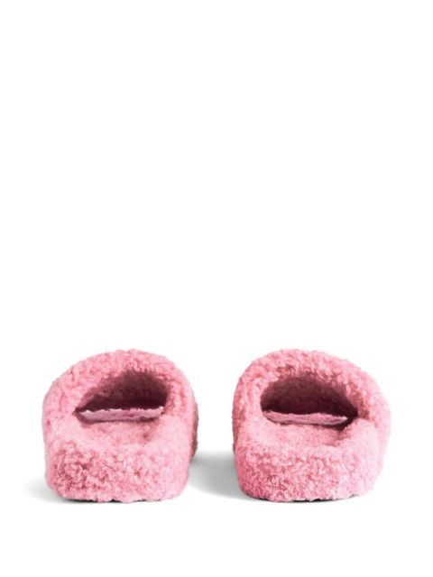 Balenciaga logo slippers - Pink