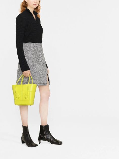 Ferragamo buttoned open-knit jumper - Black - zdjęcie produktu nr 2