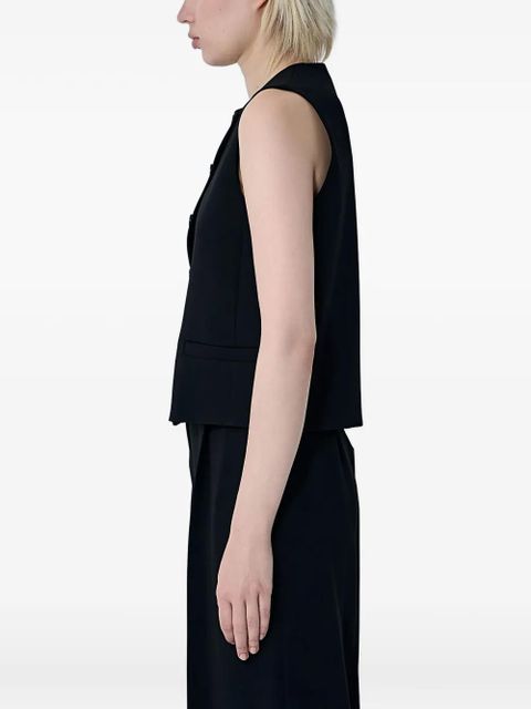 Max Mara Denver buttoned waistcoat - Black